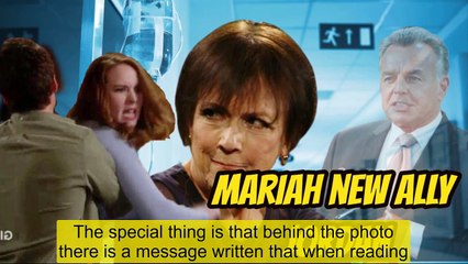 Breaking News Y&R Spoilers Mariah receives a signal from Ian Ward - becoming Jor