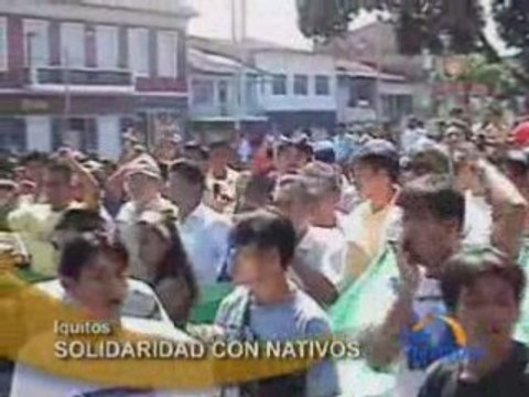 SOLIDARIDAD CON NATIVOS - IQUITOS