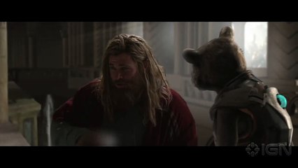 Avengers: Endgame - Escena eliminada de Thor y Rocket en Asgard