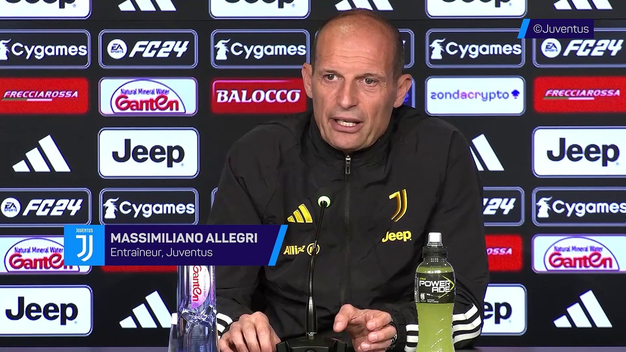 Allegri fixe les objectifs de la fin de saison