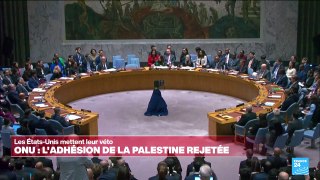 ONU : l'adhésion pleine et entière de la Palestine rejetée par les États-Unis