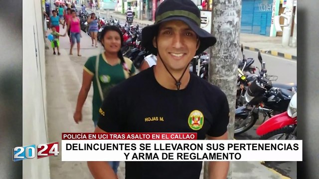 Callao: policía grave tras recibir balazo al resistirse al robo de sus pertenencias