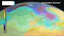 Ein fetter Kältebrocken rauscht am Sonntag genau über Deutschland hinweg!