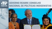 Lula participa de evento ao lado de Sonia Guajajara