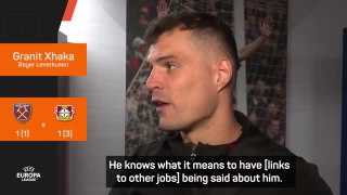 Xhaka delighted to see Alonso commit to Leverkusen