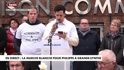 Mort de Philippe à Grande-Synthe : sa famille lui rend hommage après une marche blanche