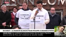 Marche blanche pour Philippe à Grande-Synthe - Avec émotion, un de ses amis rend hommage au jeune homme: 