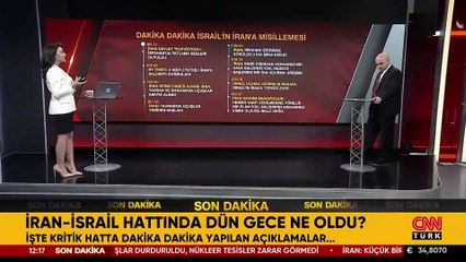İran-İsrail hattında dün gece ne oldu? İşte dakika dakika yapılan açıklamalar...
