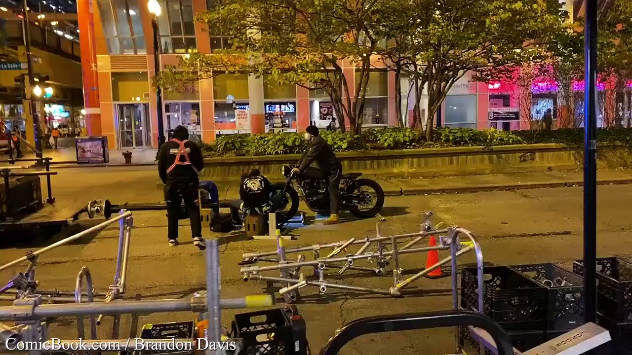 Video desde el set de The Batman
