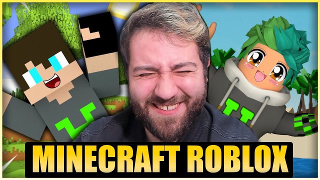 MİNECRAFT ROBLOX BİRLEŞMESİ | ROBLOX | HAN KANAL KÜBRA NİSA PRATİK OYUN