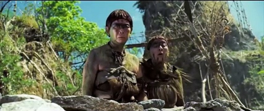 Piratas del Caribe: El Cofre de la Muerte - Jack Sparrow huye de los caníbales