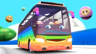 Wheels on the Bus Rhyme + More Songs for Kids by Kids Channel