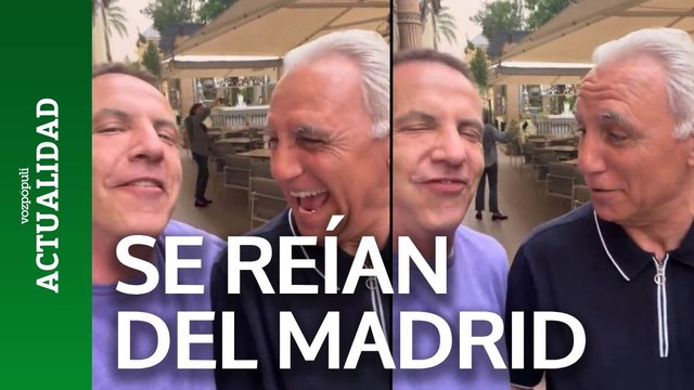 Stoichkov y Cristóbal Soria se reían del Madrid antes del partido contra el City