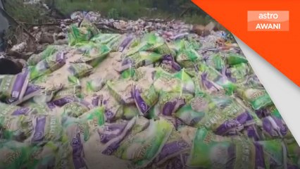 Beras di tapak pelupusan sampah di Temerloh tidak selamat dimakan