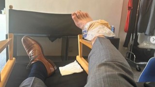 Chris Pratt lesiona tornozelo durante filmagens de novo filme: 'Vai ser interessante seguir em frente'