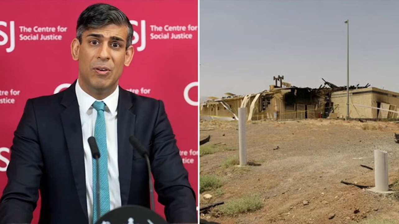 Sunak calls for ‘calm heads’ to prevail after Israel missile strike on Iran