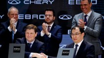 La china Chery y Ebro producirán 150.000 automóviles en Barcelona en 2029 y crearán hasta 1.250 empleos