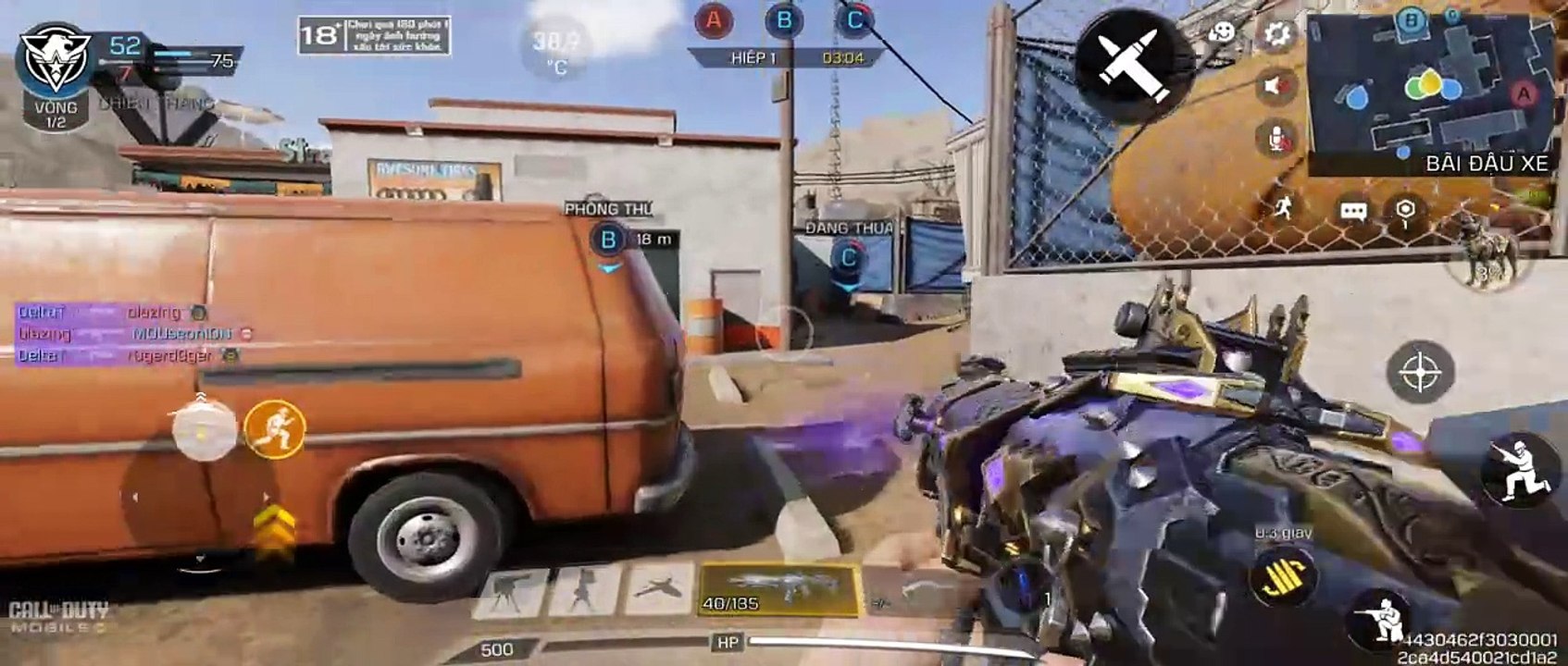 [COD mobile] M4 ROYAL BLACK METAL.  Video is not edited