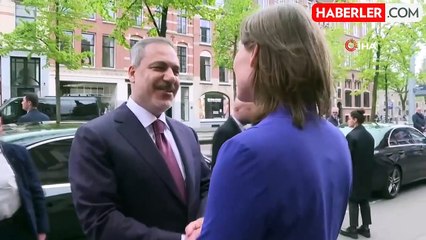 Bakan Fidan, Hollanda Dışişleri Bakanı Slot ile görüştü