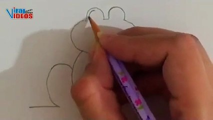 رسم الضفدع من رقم 2 | تعلم رسم ضفدع مائي