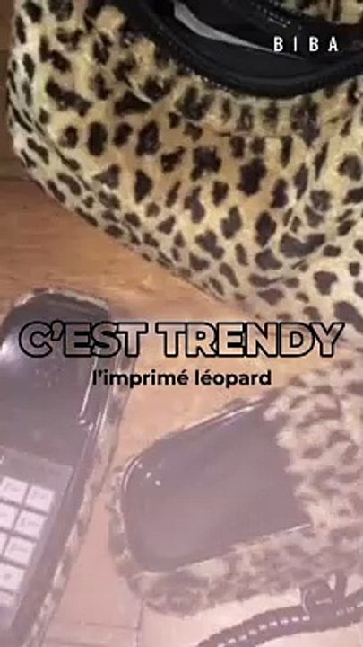 C'est Trendy : l'imprimé léopard