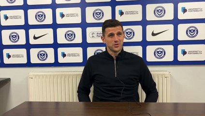 John Mousinho: post Barnsley and pre-Wigan game