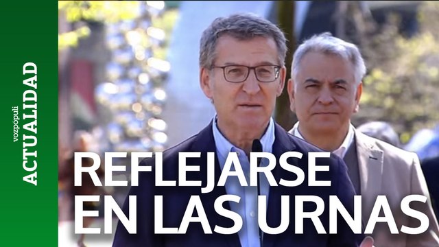 Feijóo pide que se refleje en las urnas la tomadura de pelo a los vascos de PNV y PSOE