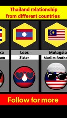 Thailand relationship from different countries ❤️❤️