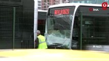 Fikirtepe’de metrobüs kazası
