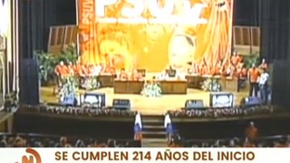 Pueblo venezolano conmemora los 214 años de su Declaración de Independencia
