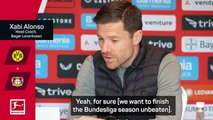 Leverkusen want to be Bundesliga Invincibles - Alonso