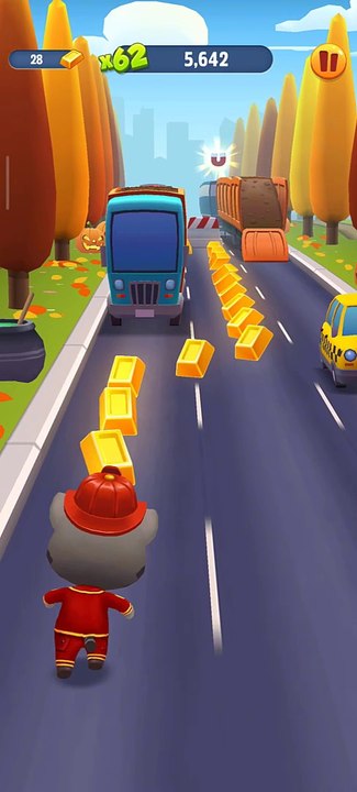 Talking Tom Gold Run - Fireman Tom