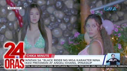 Tapatan sa "Black Rider ng mga karakter nina Yassi Pressman at Angeli Khang, ipinasilip | 24 Oras