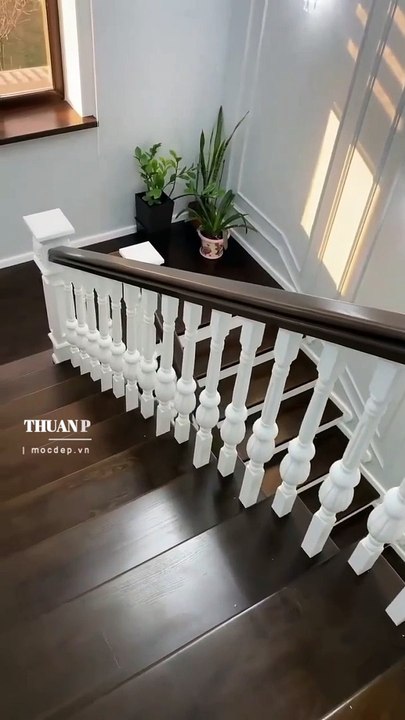 Cầu thang gỗ đẹp