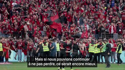 Leverkusen - Xabi Alonso souhaite terminer la saison invaincus