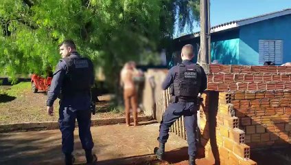 Em surto, peladão diz que matou o Delegado no Cascavel Velho