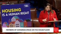 Delia Ramirez Leads House Progressive Caucus Special Hour To Declare 'Housing Is A Human Right'