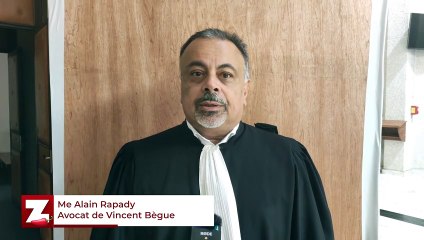 Me Alain Rapady, avocat de Vincent Bègue
