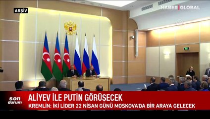 İlham Aliyev Putin ile görüşecek