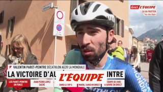Valentin Paret-Peintre : «Une journée réussie» - Cyclisme - Tour des Alpes