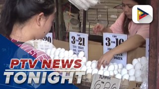 Philippine Egg Board Association says egg production has been affected by #ElNiñoPH