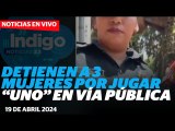 Detienen a 3 mujeres por jugar 