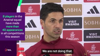 Arteta calls for more recovery time after Champions League elimination