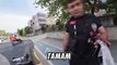 Polis ile moto kurye arasındaki diyalog kask kamerasında: Üç kuruş için canını tehlikeye atma