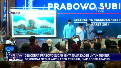 Demokrat Pastikan AHY Siap Ditugaskan Posisi Apa Pun di Kabinet Prabowo-Gibran