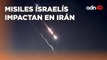 El sistema de defensa iraní se activó ante ataque de misiles de Israel I Todo Personal