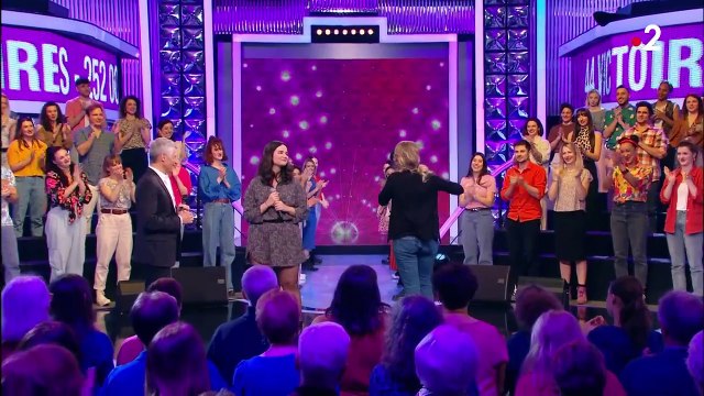 Karine éliminée de N'oubliez pas les paroles sur France 2