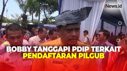 Bobby Nasution Tetap Ambil Formulir Pendaftaran Pilgub Melalui PDIP