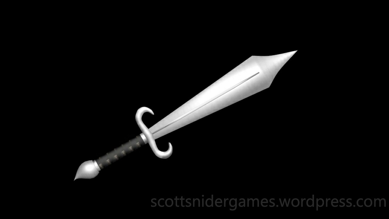 Gregory: 3D Sword Model Video #3 (04-19-2024)