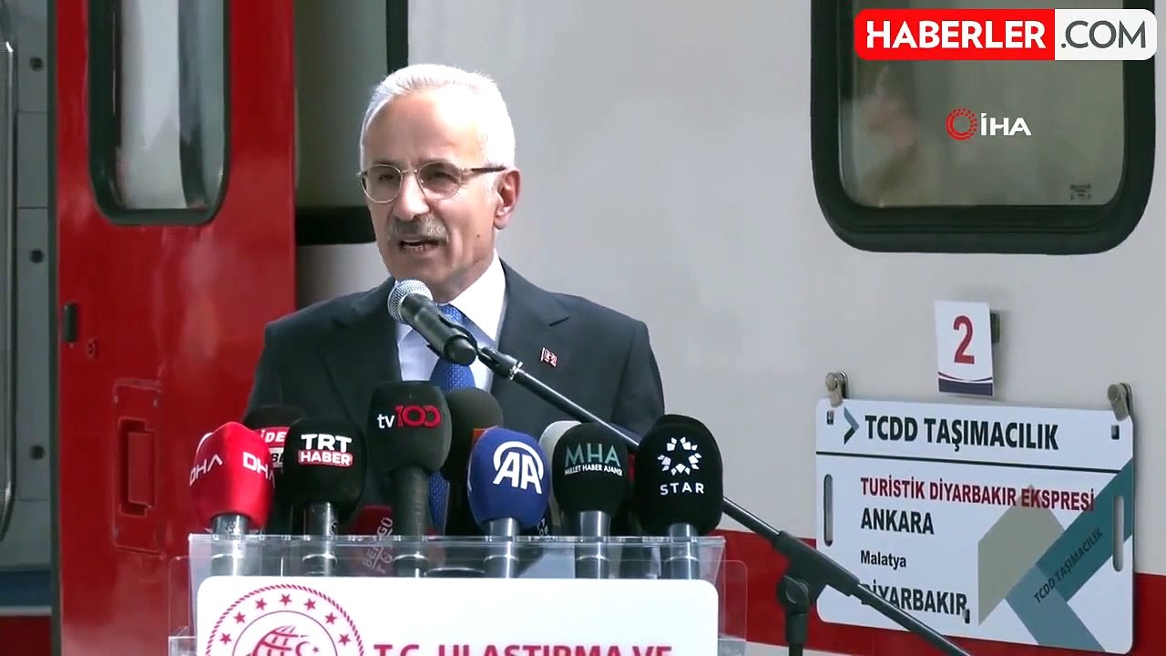 Bakan Uraloğlu: Turistik Diyarbakır Ekspresi, kültürel değerler ile doğa harikası manzaralarıyla kültürel iletişimi de güçlendirecek